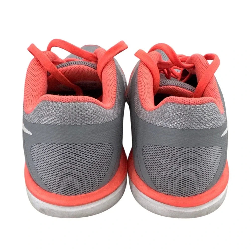 Nike Flex Experience RN 5 Wolf Grey Hyper Orange Running Shoes 830751-003 Mens 7